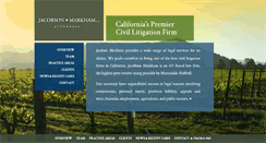 Desktop Screenshot of jacobsonmarkham.com
